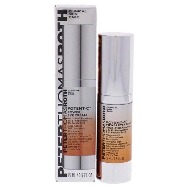 Potent-C Power Eye Cream by Peter Thomas Roth for Unisex - 0.5 oz Cream 0.5 oz