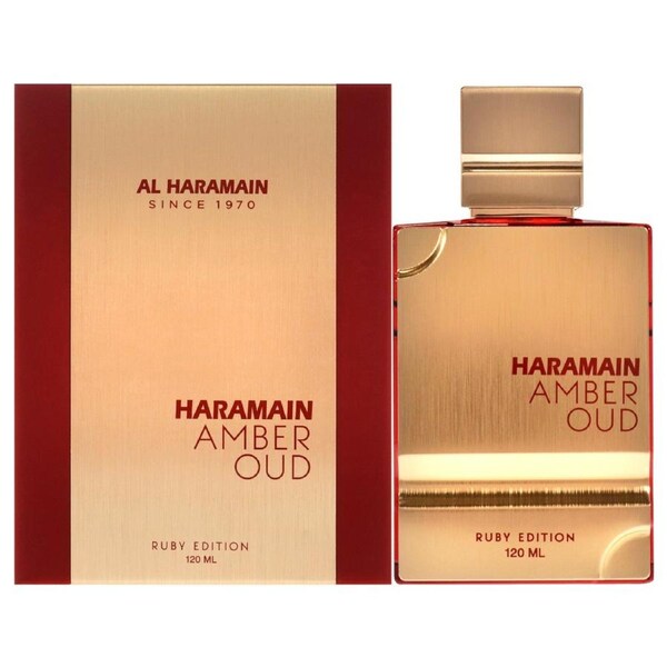 Amber Oud - Ruby Edition by Al Haramain for Unisex - 4 oz EDP Spray 4 oz