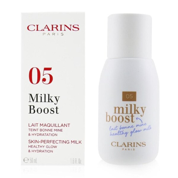 Clarins Milky Boost Foundation - # 05 Milky Sandalwood 50ml/1.6oz 05 Milky Sandalwood / 50ml/1.6oz