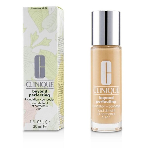 Clinique Beyond Perfecting Foundation & Concealer - # 04 Creamwhip (VF-G) 30ml/1oz 04 Creamwhip (VF-G) / 30ml/1oz