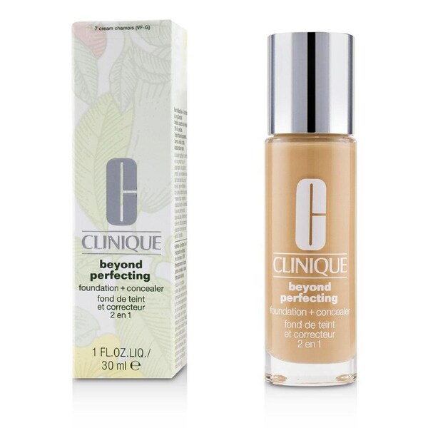 Clinique Beyond Perfecting Foundation & Concealer - # 07 Cream Chamois (VF-G) 30ml/1oz 07 Cream Chamois (VF-G) / 30ml/1oz