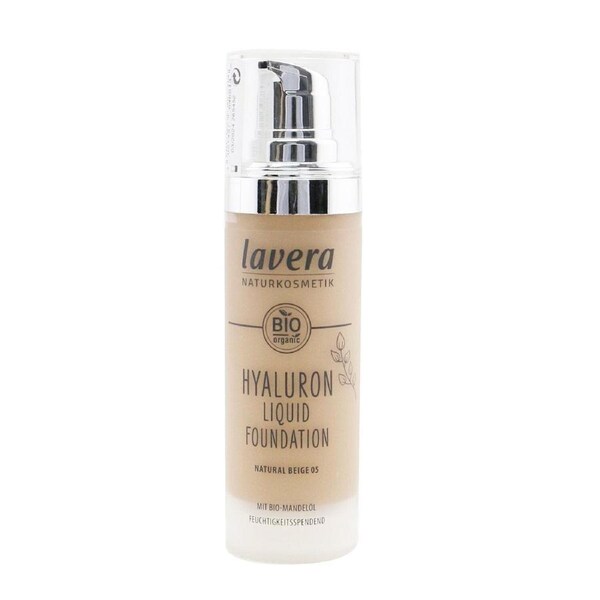 Lavera Hyaluron Liquid Foundation - # 05 Natural Beige 30ml/1oz 05 Natural Beige / 30ml/1oz