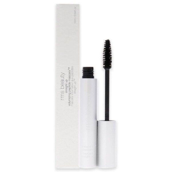 Straight Up Volumizing Peptide Mascara - HD Black by RMS Beauty for Women - 0.34 oz Mascara 0.34 oz