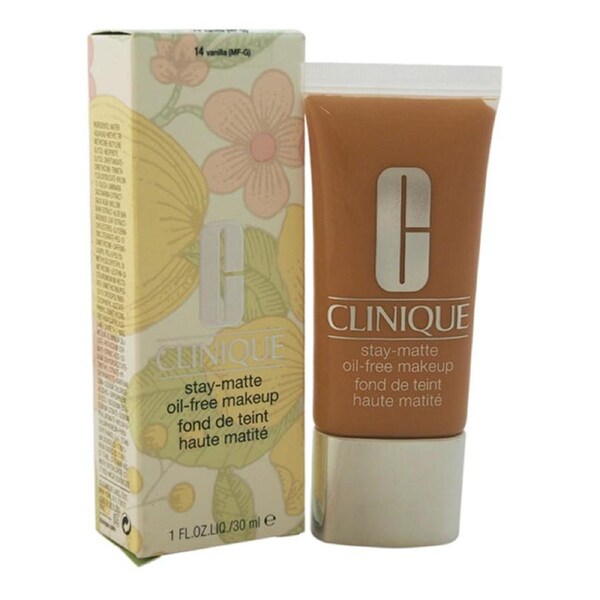 Stay-Matte Oil-Free Makeup - 70 Vanilla (MF) - Dry Combination To Oily by Clinique for Women - 1 oz Makeup 1 oz