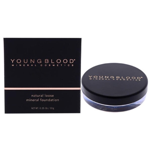 Natural Loose Mineral Foundation - Tawnee by Youngblood for Women - 0.35 oz Foundation 0.35 oz