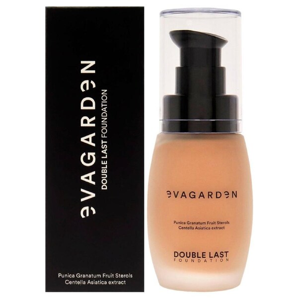 Double Last Foundation - 166 Bisque Rose by Evagarden for Women - 1.01 oz Foundation 1.01 oz