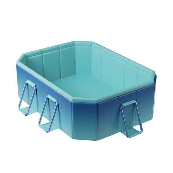 Outdoor360 Swimming Pool Foldable Above Ground PVC Pool Kids Adult Outdoor Pool 1.8M