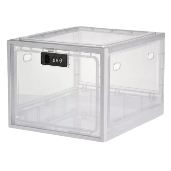 Safety Box Home Food Storage Lock Box White