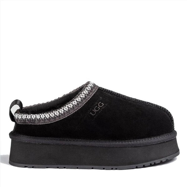 UGG Supreme Classic Tash Platform Black / US WOMEN 5 / US MEN 4 / AU LADIES 5 / AU MEN 3 / EU 35 / UK 3