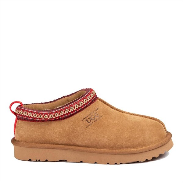 UGG Supreme Tash Slippers Chestnut/Red / US WOMEN 7 / US MEN 6 / AU LADIES 7 / AU MEN 5 / EU 37 / UK 5