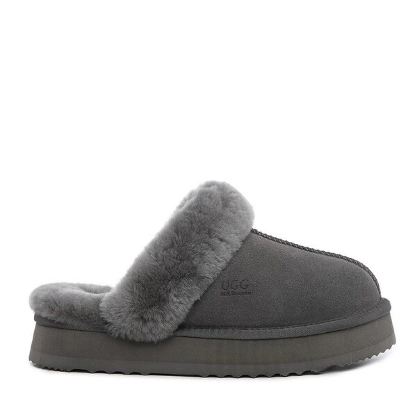 Women's Rise Scuff Uggs Grey / S(35/36)