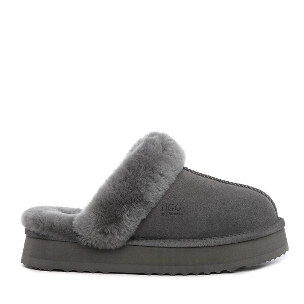 Women's Rise Scuff Uggs Grey / M(37/38)