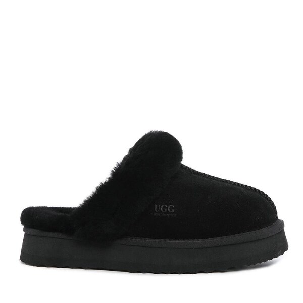 Women's Rise Scuff Uggs Black / L(39/40)