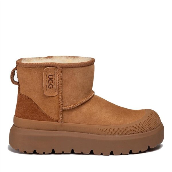 UGG Ultimate Ankle Platform Boots Chestnut / US WOMEN 13 / US MEN 12 / AU LADIES 13 / AU MEN 11 / EU 43 / UK 11
