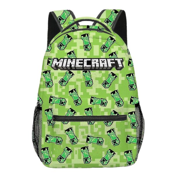 Minecraft Primary And Secondary School Students' Schoolbags Children'S Backpacks Backpacks For Primary School Students C