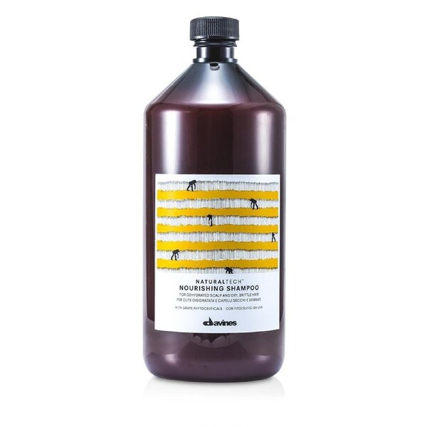 Davines Natural Tech Nourishing Shampoo (For Dehydrated Scalp and Dry, Brittle Hair) 1000ml/33.81oz 1000ml/33.81oz