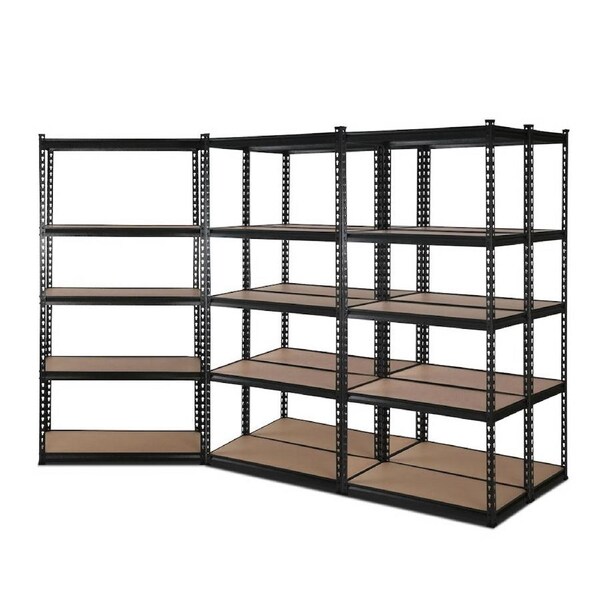 Giantz 1.5M Warehouse Shelving Garage Storage Shelves Racking Steel 1 to 5 Unit 5