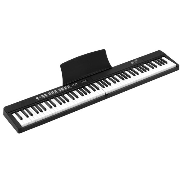 Alpha 61/88 Keys Foldable Electronic Piano Keyboard Digital Electric w/ Carry Bag 88 Keys
