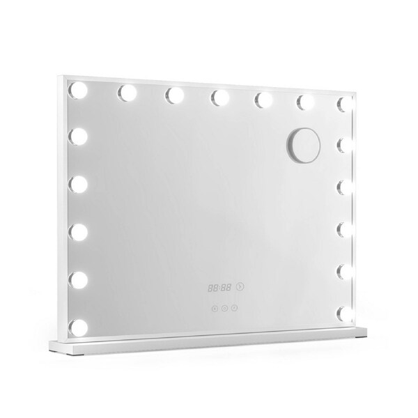Embellir Makeup Mirror Hollywood Vanity Mirrors with Light Dimmable Time 80x60cm