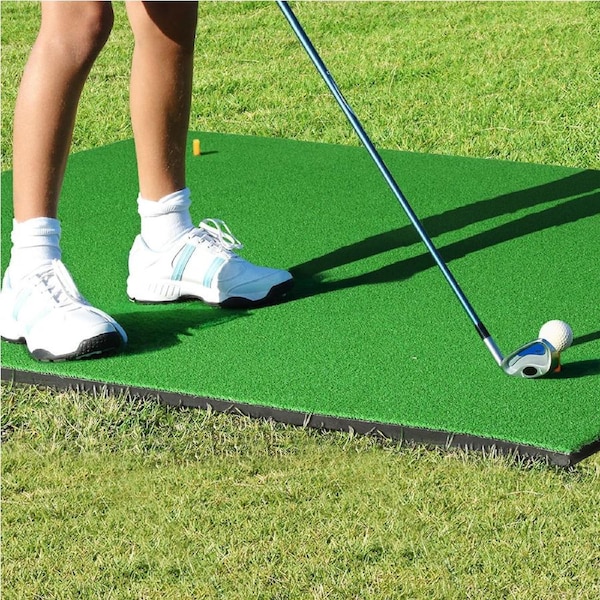 Everfit Golf Hitting Mat Portable Driving Range Practice Training Aid 4 Sizes S - 60x30cm