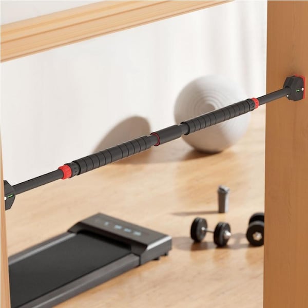 Everfit Pull Up Bar Doorway Chin Up Horizontal Bars Home Gym Workout S/M/L M - 90-125cm