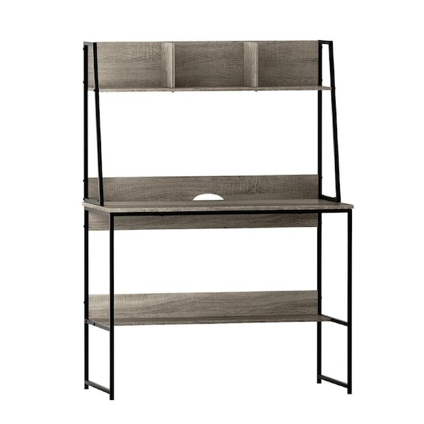 Artiss Computer Desk Home Office Study Gaming Desks Laptop Table Bookshelf 100CM Grey