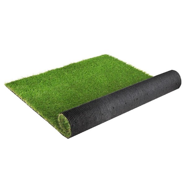 Prime Turf 10-45mm Artificial Grass Synthetic Lawns 10-20SQM Fake Turf Plant 20MM - 2Mx5M 4-Coloured