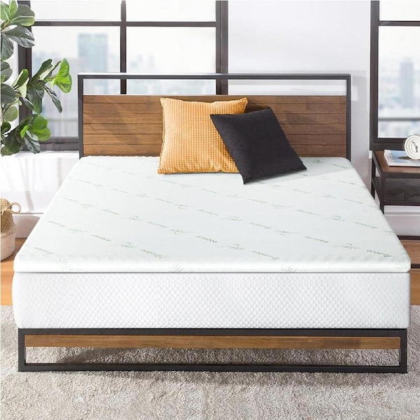 Giselle Bedding Memory Foam Mattress Topper Cool Gel Mat Pad Cover All Size 10cm Single