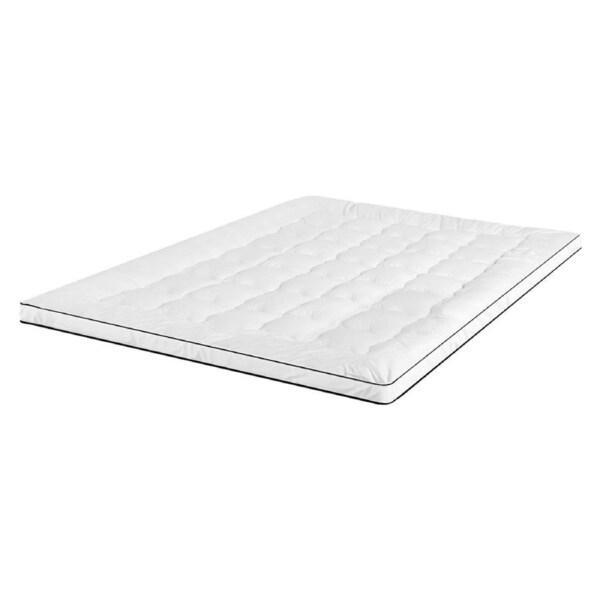 Giselle Bedding Mattress Topper Pillowtop Toppers Protector Mat Cover All Sizes Model 1(Microfiber)-Queen