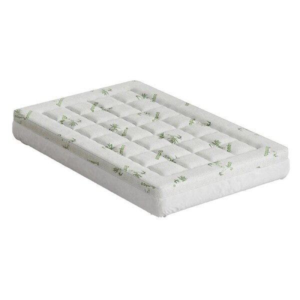 Giselle Bedding Mattress Topper Pillowtop Toppers Protector Mat Cover All Sizes Model 6(Bamboo)-King Single