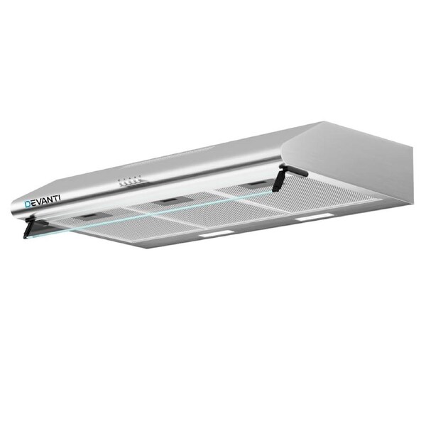 Devanti 60cm 90cm Range Hood Stainless Steel Rangehood Filters 900mm