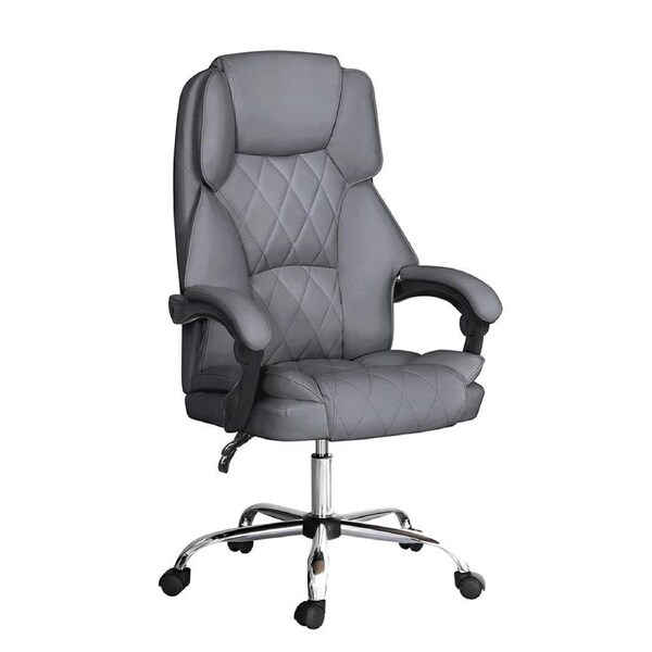 Artiss Executive Office Chair Computer Gaming Recline Chairs Grey