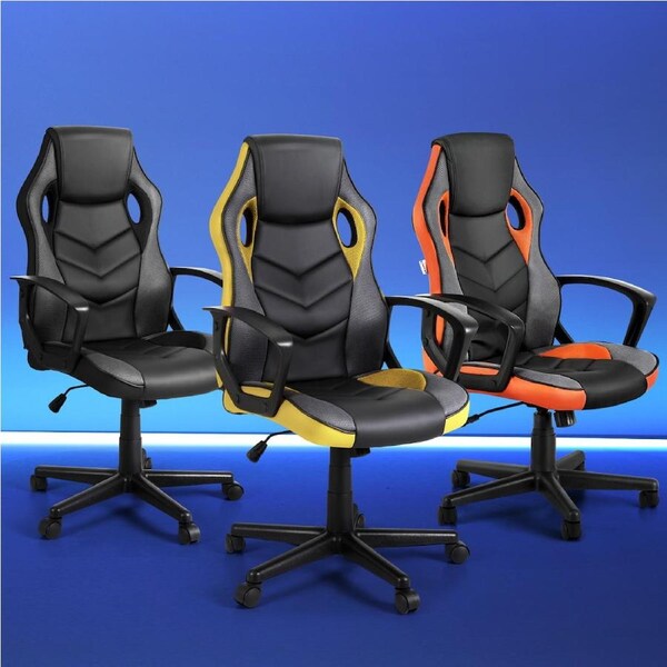 Artiss Gaming Office Chair Computer Executive Racing Chairs High Back Red