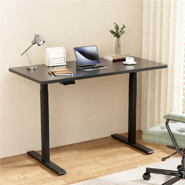 Artiss Electric Standing Desk Dual Motor Sit Stand Computer Desks 120/140CM 140cm Black desktop