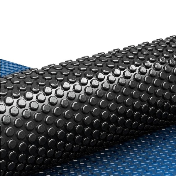 Aqua Buddy Pool Cover 600 Micron Heat Swimming Pools Solar Blanket Blue Black 6.5 X 3 M
