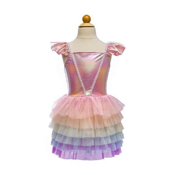Great Pretenders Rainbow Ruffle Tutu Dress Kids 5y+ 5-6