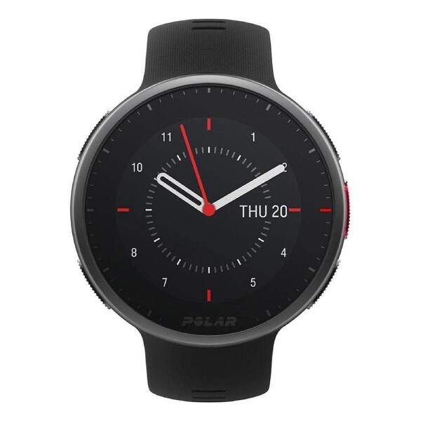 Polar Vantage V2 Premium Multisport GPS Watch - Black Black