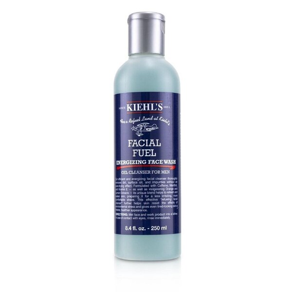 Kiehl's Facial Fuel Energizing Face Wash Gel Cleanser 250ml/8.4oz 250ml/8.4oz