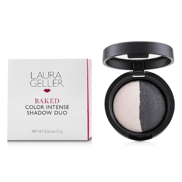 Laura Geller Baked Color Intense Shadow Duo - # Marble/Midnight 7.5g/0.26oz Marble/Midnight / 7.5g/0.26oz