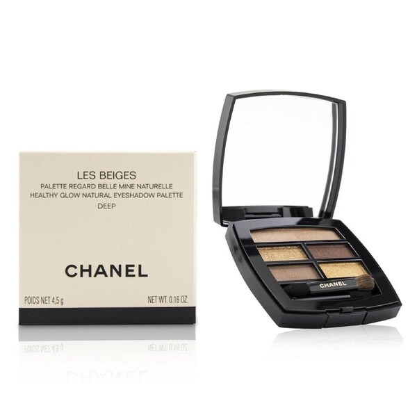 Chanel Les Beiges Healthy Glow Natural Eyeshadow Palette - # Deep 4.5g/0.16oz Deep / 4.5g/0.16oz