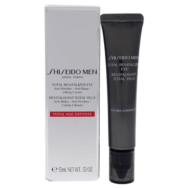 Total Revitalizer Eye by Shiseido for Men - 0.53 oz Cream 0.53 oz