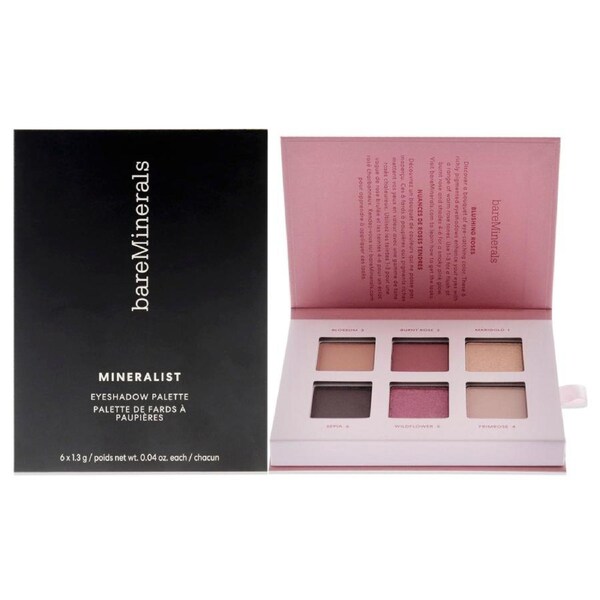 BareMinerals Mineralist Eyeshadow Palette - Rosewood by bareMinerals for Women - 0.24 oz Eye Shadow 0.24 oz