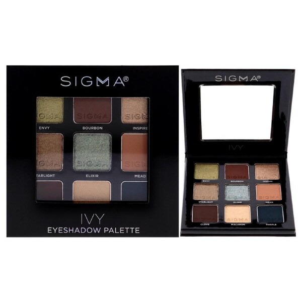 Eyeshadow Palette - Ivy by SIGMA for Women - 0.32 oz Eye Shadow 0.032 oz