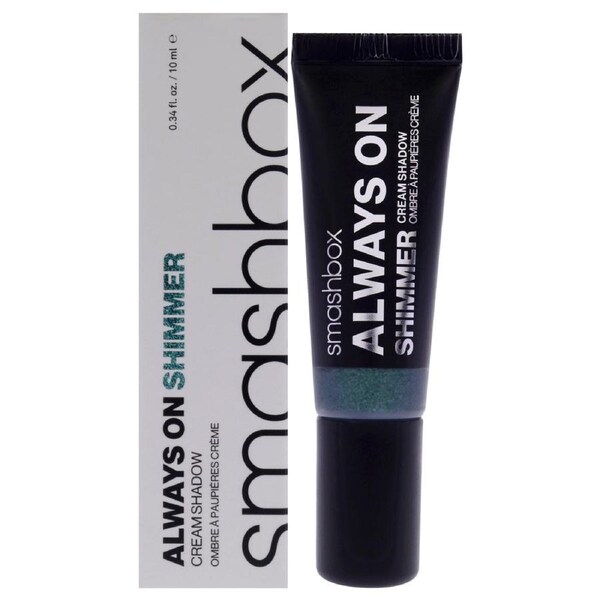 Always On Shimmer Cream Eye Shadow - Emerald by SmashBox for Women - 0.34 oz Eye Shadow 0.34 oz