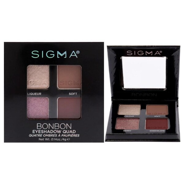 Eyeshadow Quad - Bonbon by SIGMA for Women - 0.14 oz Eye Shadow 0.14 oz