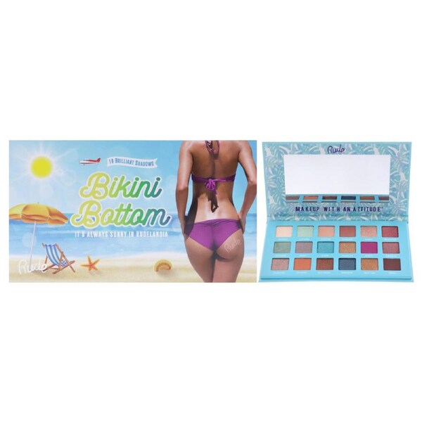 Bikini Bottom 18 Eye Shadow by Rude Cosmetics for Women - 0.63 oz Eye Shadow 0.63 oz