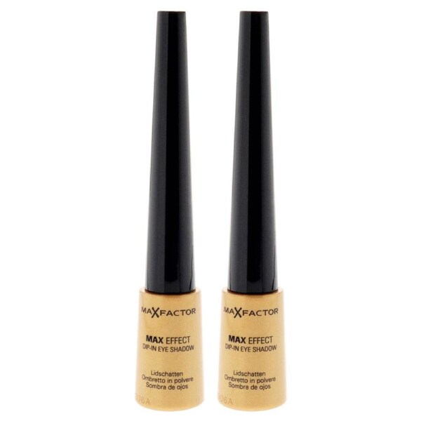 Max Effect Dip-In Eyeshadow - # 01 Ibiza Sunrise by Max Factor for Women - 1 g Eyeshadow - Pack of 2 1 g