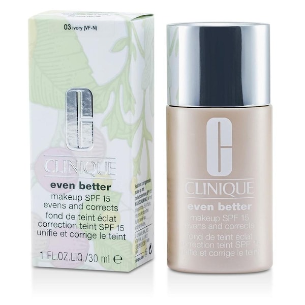 Clinique Even Better Makeup SPF15 (Dry Combination to Combination Oily) - No. 03/ CN28 Ivory 30ml/1oz No. 03/ CN28 Ivory / 30ml/1oz