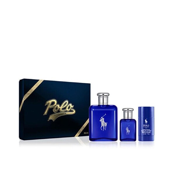 Ralph Lauren Polo Blue Case 3 Pcs 3 Pcs