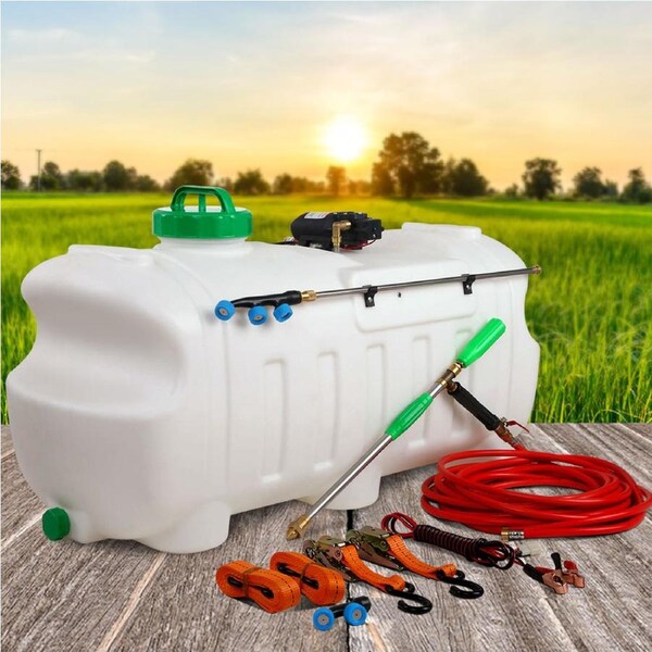 Giantz Weed Sprayer Spot Spray ATV Garden Farm 12V Pump Trailer 1.5m 3m Boom 100L